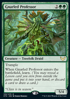 Gnarled Professor